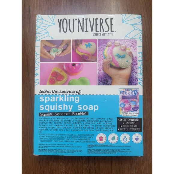 You*Niverse Crystal Growing Unicorn Sparkling 3D  Sculpture, 8+ NEW! - Picture 2 of 2